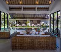 Villa Abaca Kadek, Living room area